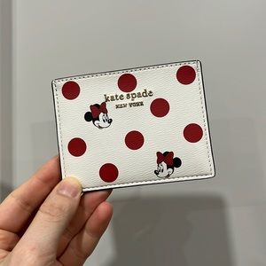 Brand New Kate Spade x Disney Parks Card Case Wallet